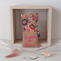 Etui à lunettes imprimé ou brodé – Doublé coton, écologique et artisanal